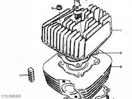 CYLINDER - TS50ERPD 1979 (N)