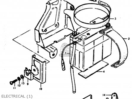 ELECTRICAL (1) - TS50ERPD 1979 (N)