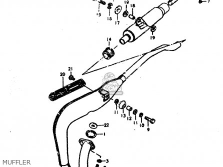 MUFFLER - TS50ERPD 1979 (N)