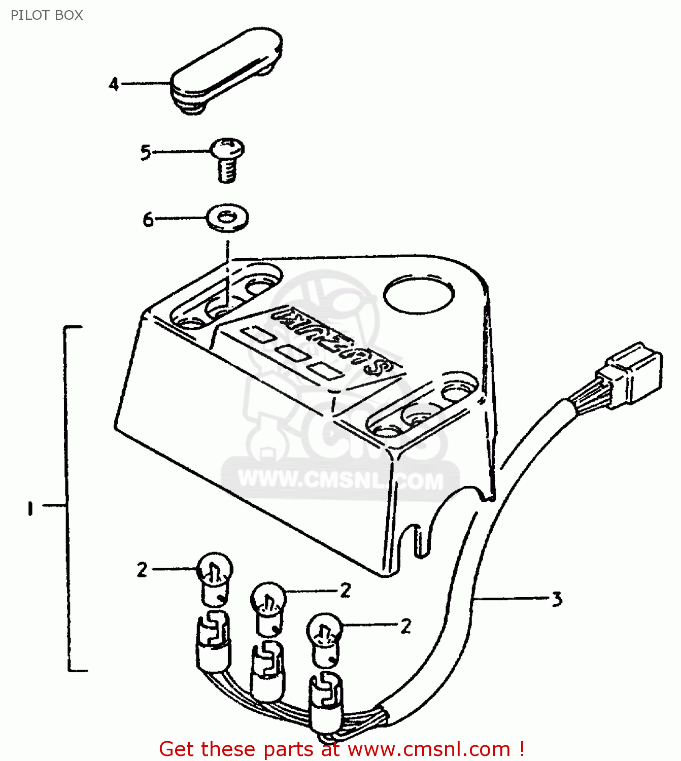 PILOT BOX TS50ERPD 1981 (T) FRANCE (E04)