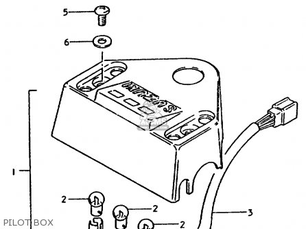 PILOT BOX - TS50ERPD 1981 (T) FRANCE (E04)