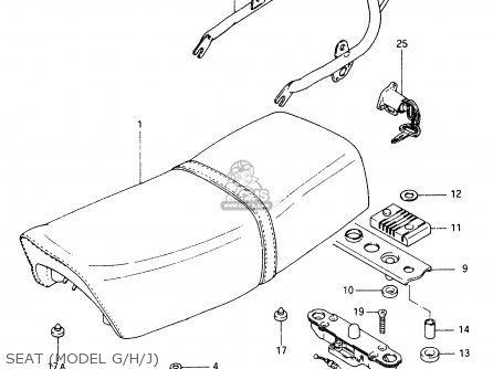SEAT (MODEL G/H/J) - TS50XK 1987 (H) (E02 E16 E18 E21 E25)