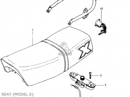 SEAT (MODEL E) - TS50XK 1988 (J) (E01 E02 E16 E18 E21 E25)