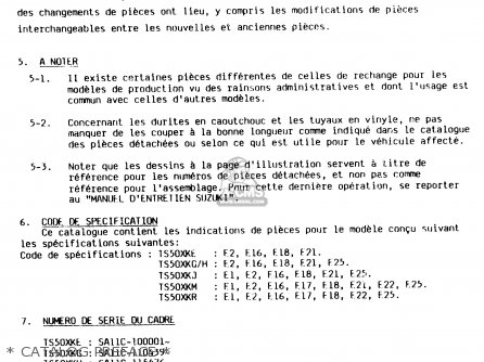 * CATALOG PREFACE * - TS50XK 1988 (J) (E01 E02 E16 E18 E21 E25)