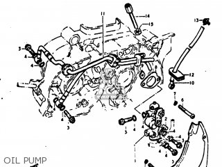 OIL PUMP - TS75 1975 (M) USA (E03)