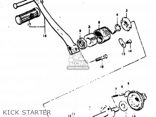 KICK STARTER - TS75 1976 (A) USA (E03)