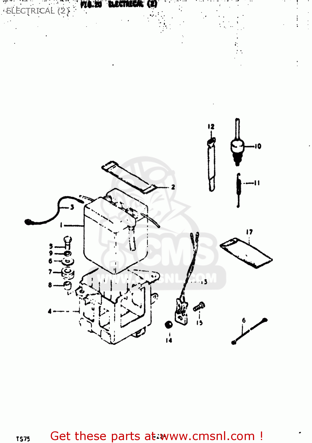 ELECTRICAL (2) TS75 1977 (B) USA (E03)