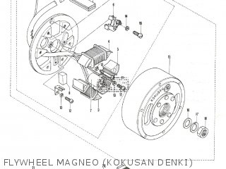 FLYWHEEL MAGNEO (KOKUSAN DENKI) - TS90