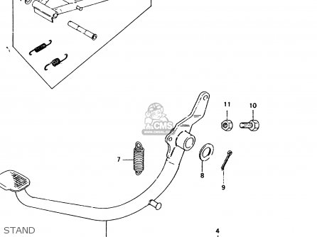STAND - TU250X 1997 (V) (E02 E04 E17 E24 E25 E34 E39)