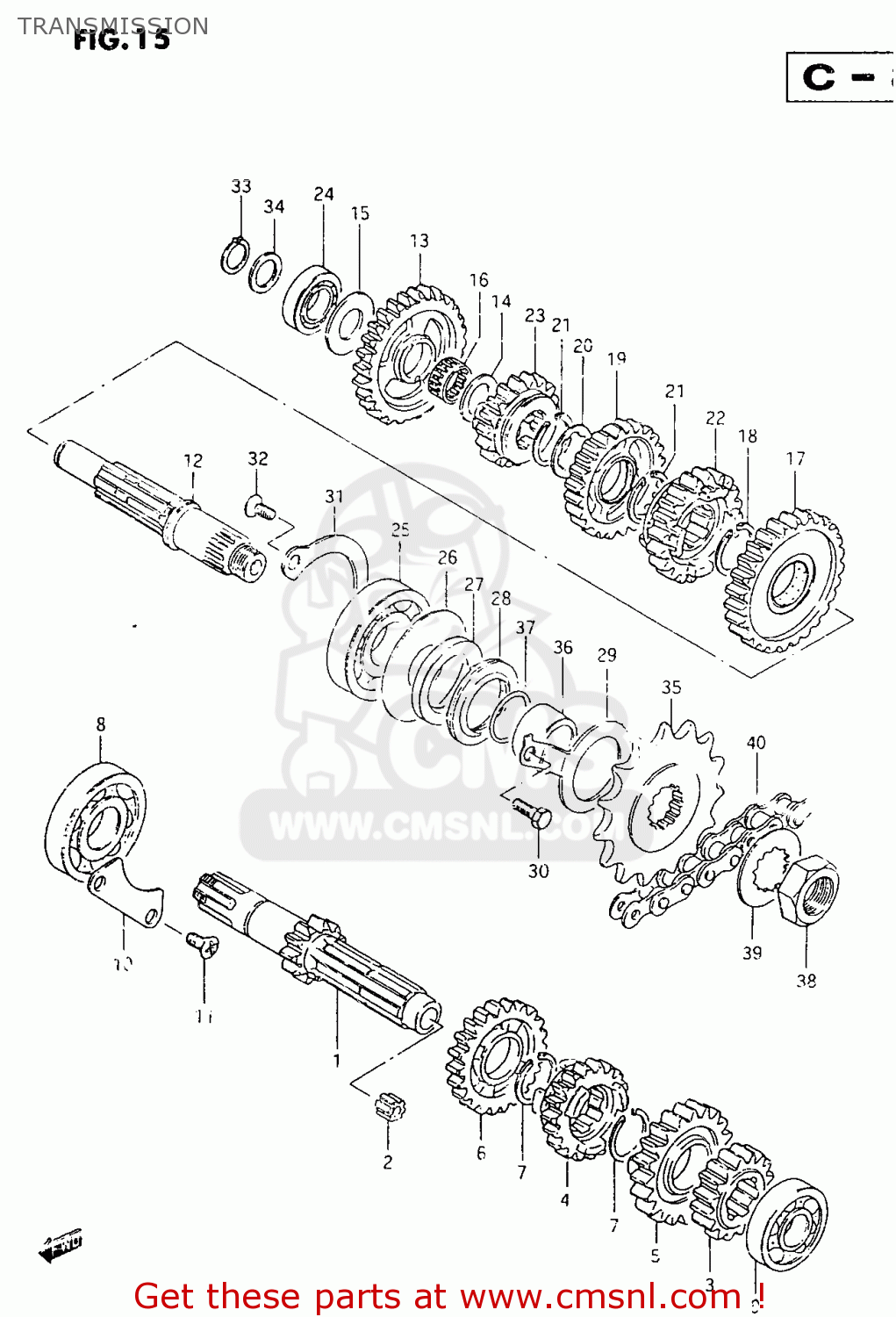 TRANSMISSION TU250X 1999 (X)