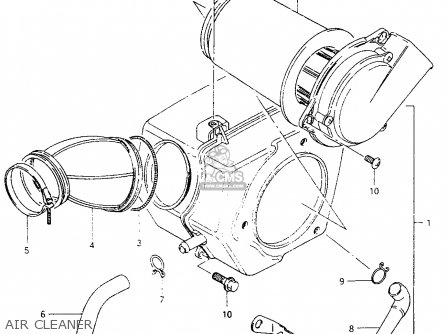 AIR CLEANER - TU250X 1999 (X)