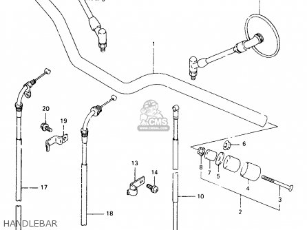 HANDLEBAR - TU250X 1999 (X)