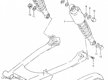 CHAIN CASE - TU250X 1999 (X)