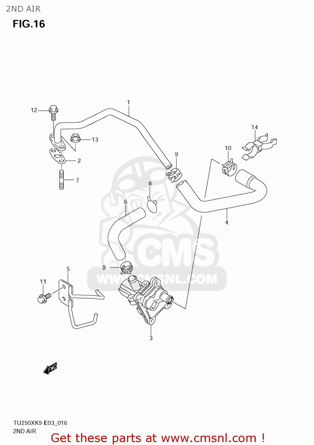 2ND AIR TU250X 2009 (K9) USA (E03)
