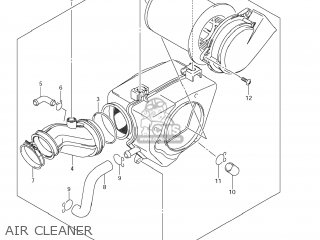 AIR CLEANER - TU250X 2009 (K9) USA (E03)