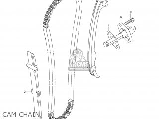 CAM CHAIN - TU250X 2009 (K9) USA (E03)