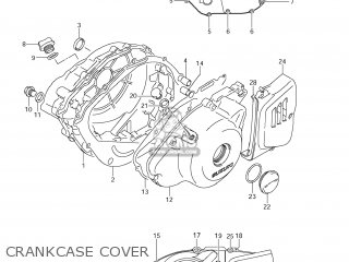 CRANKCASE COVER - TU250X 2009 (K9) USA (E03)