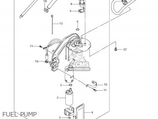 FUEL PUMP - TU250X 2009 (K9) USA (E03)