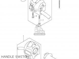 HANDLE SWITCH - TU250X 2009 (K9) USA (E03)