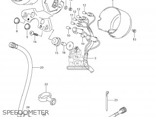 SPEEDOMETER - TU250X 2009 (K9) USA (E03)