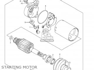 STARTING MOTOR - TU250X 2009 (K9) USA (E03)