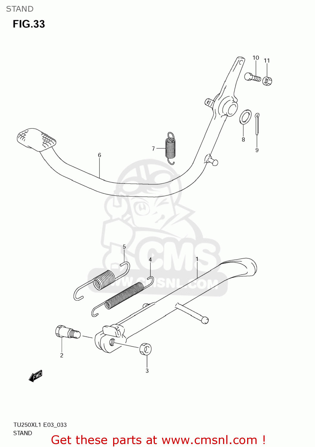 STAND TU250X 2011 (L1) USA (E03)
