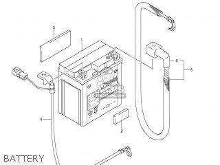 BATTERY - TU250X 2011 (L1) USA (E03)