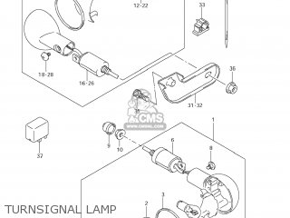 TURNSIGNAL LAMP - TU250X 2011 (L1) USA (E03)