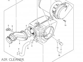 AIR CLEANER - TU250X 2012 (L2) USA (E03)