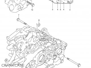 CRANKCASE - TU250X 2012 (L2) USA (E03)