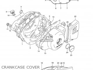 CRANKCASE COVER - TU250X 2012 (L2) USA (E03)