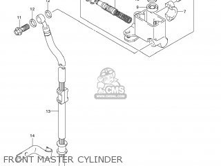 FRONT MASTER CYLINDER - TU250X 2012 (L2) USA (E03)