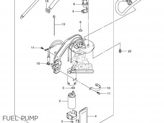FUEL PUMP - TU250X 2012 (L2) USA (E03)
