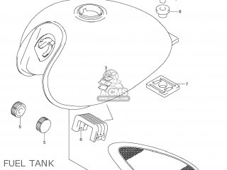 FUEL TANK - TU250X 2012 (L2) USA (E03)