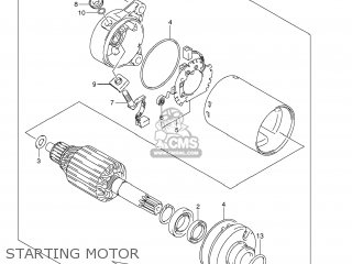 STARTING MOTOR - TU250X 2012 (L2) USA (E03)