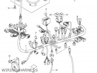 WIRING HARNESS - TU250X 2012 (L2) USA (E03)