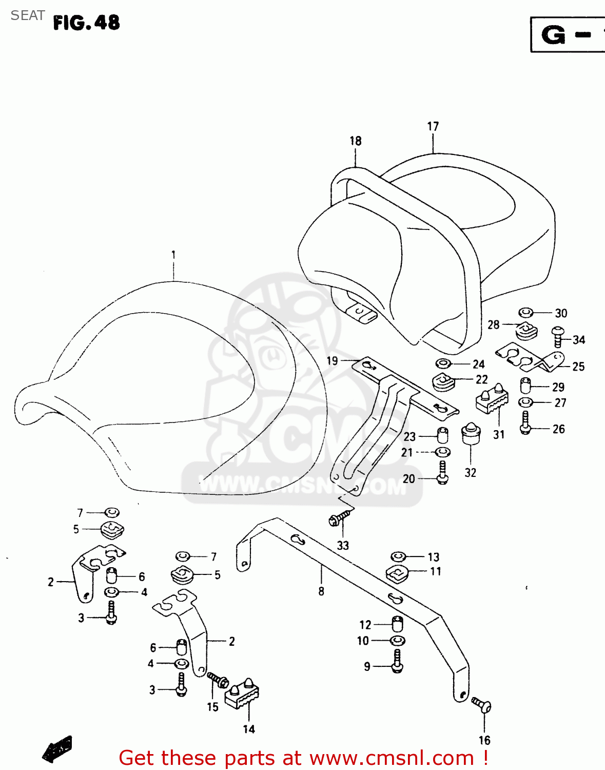 SEAT VL1500 1998 (W) (E02 E04 E17 E18 E22 E24 E25 E34)
