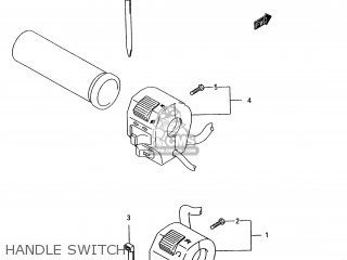 HANDLE SWITCH - VL1500 1998 (W) (E02 E04 E17 E18 E22 E24 E25 E34)