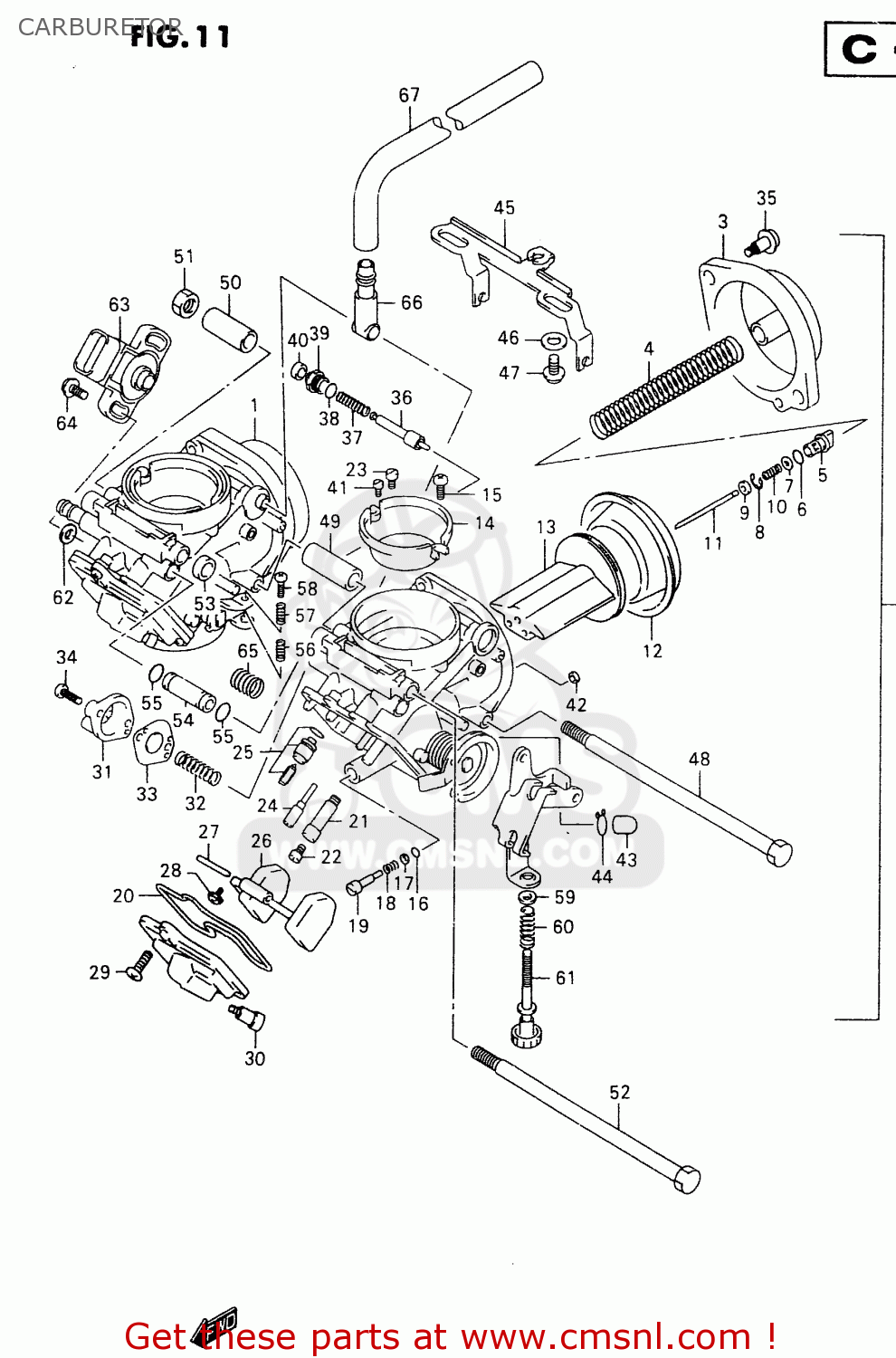 CARBURETOR VL1500 1999 (X)