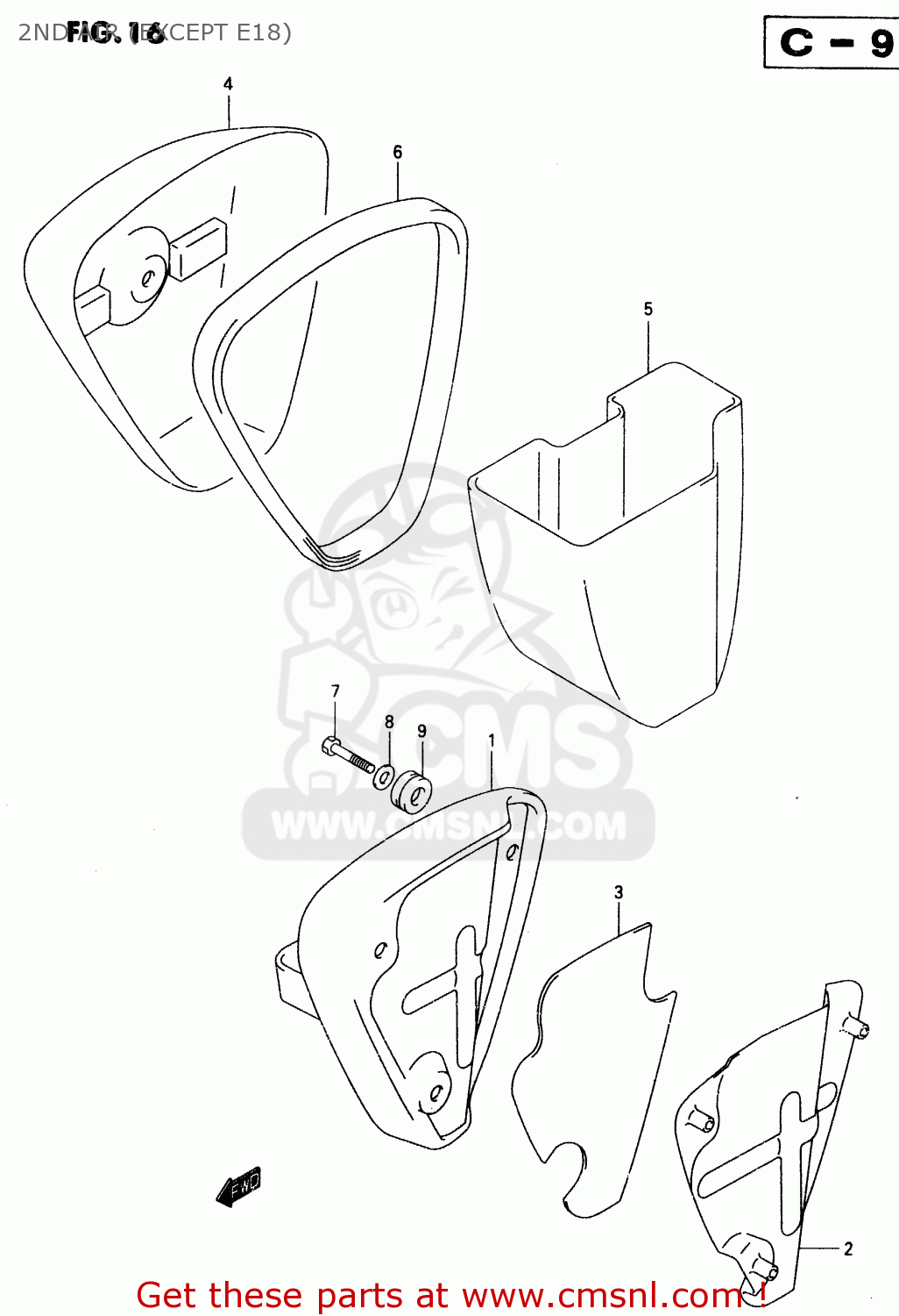 2ND AIR (EXCEPT E18) VL1500 1999 (X)