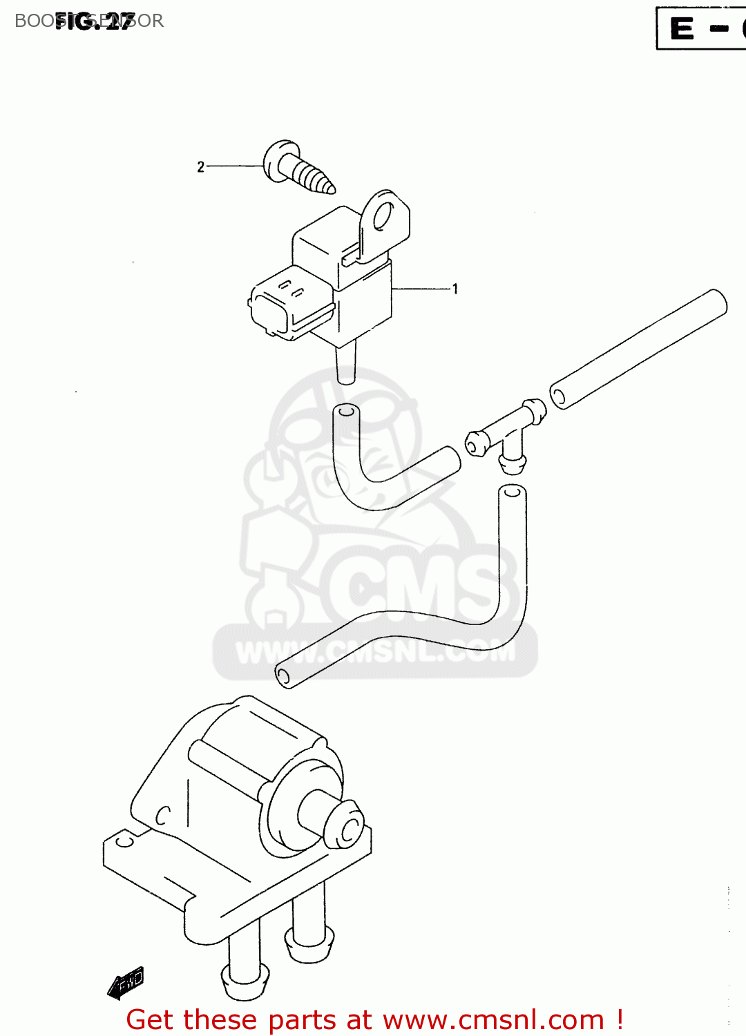 BOOST SENSOR VL1500 1999 (X)