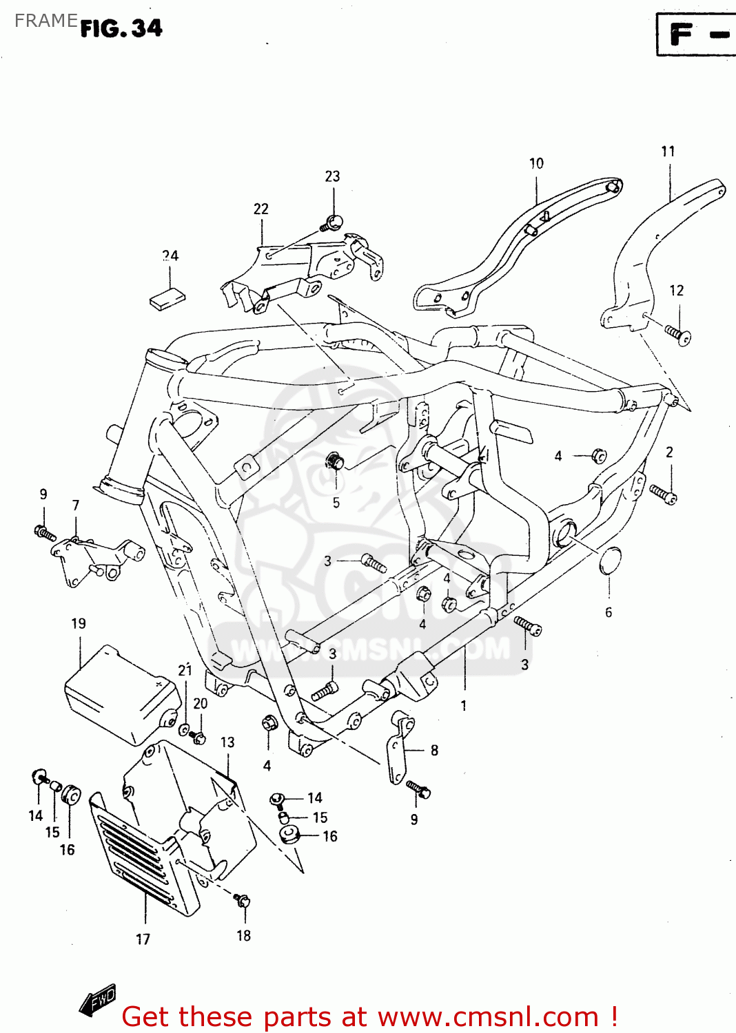 FRAME VL1500 1999 (X)