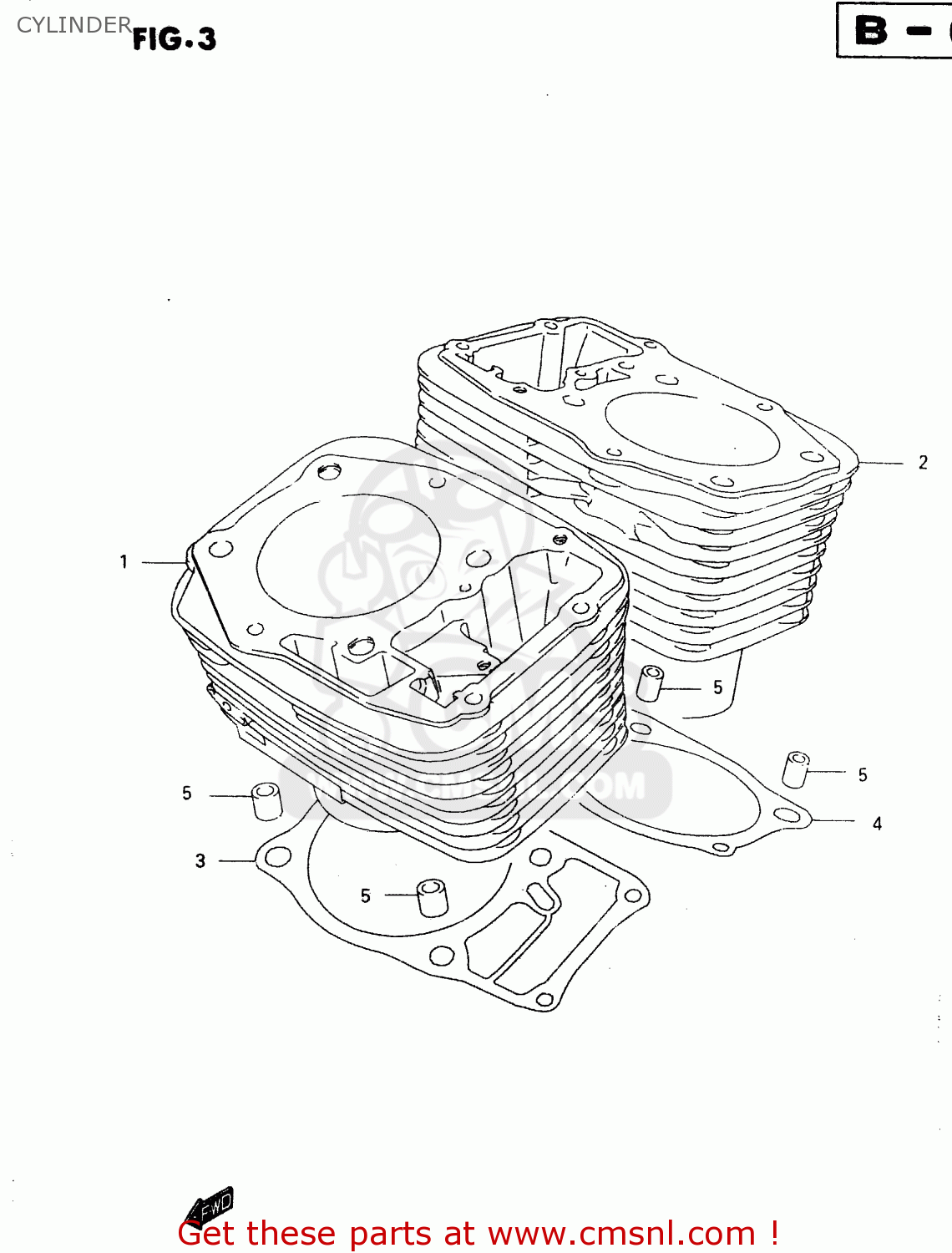 CYLINDER VL1500 1999 (X)