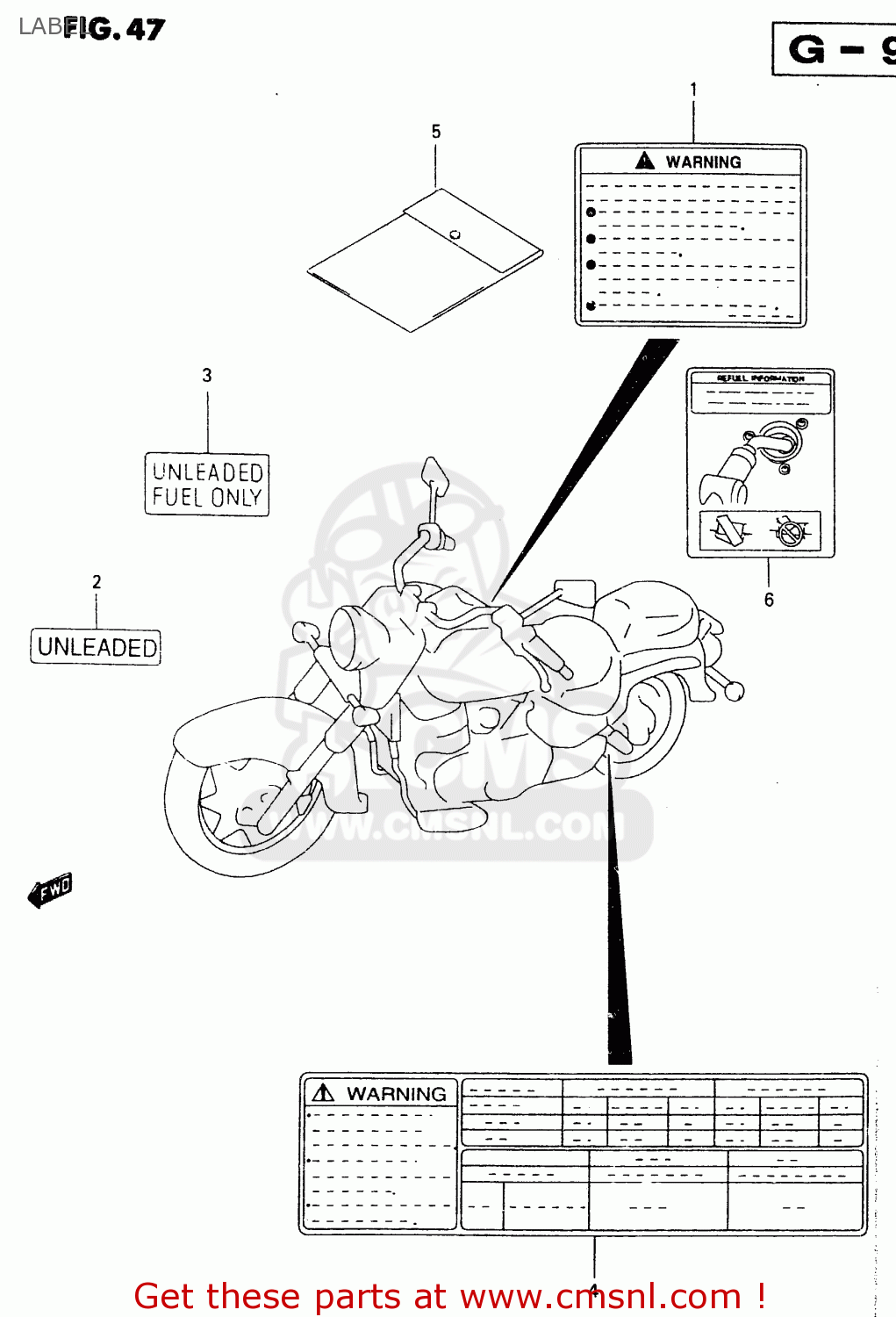 LABEL VL1500 1999 (X)