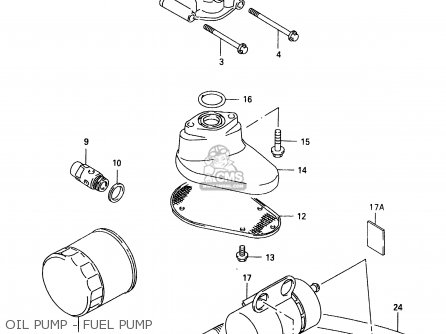 OIL PUMP - FUEL PUMP - VL1500 1999 (X)
