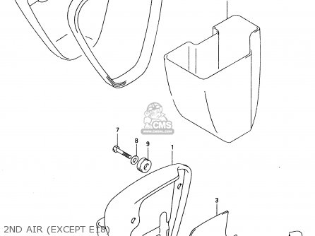 2ND AIR (EXCEPT E18) - VL1500 1999 (X)