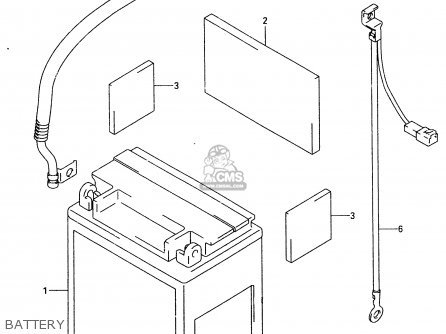 BATTERY - VL1500 1999 (X)