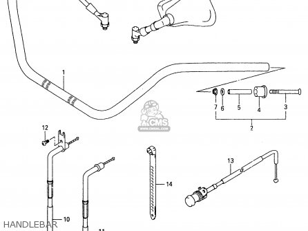HANDLEBAR - VL1500 1999 (X)