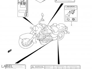 LABEL - VL1500 BOULEVARD C90 2005 (K5) USA (E03)