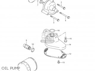 OIL PUMP - VL1500 BOULEVARD C90 2007 (K7) USA (E03)